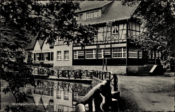 Postcard Hoffnungsthal Rösrath in the Rheinisch Bergisches Kreis, Waldgasthof Forsbacher Mühle