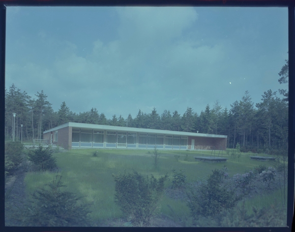 9 celluloid negatives Schwanewede in Lower Saxony, house, lounge, dining room