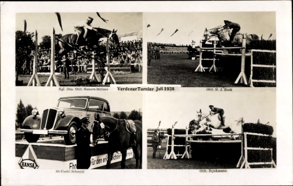 PC Verden an der Aller, Verden tournament 1938, Brinkmann, Schmidt, Hansen-Möllers, Hansa car
