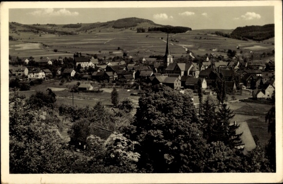 KP Poppenhausen na Wasserkuppe Rhön, widok z Kalvarienberg