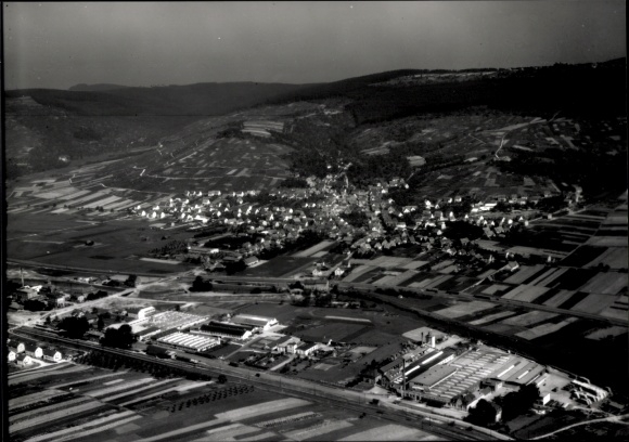 Foto Grunbach Deutschland, Fliegeraufnahme