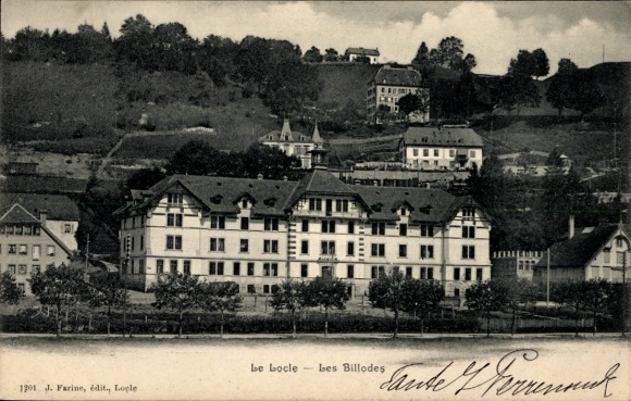 Ak Le Locle Kt Neuenburg, Billodes