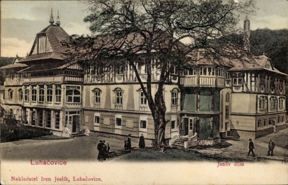 Ak Luhačovice Bad Luhatschowitz Region Zlin, Janův dům
