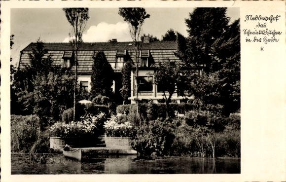 Ak Sprötze Buchholz in de Nordheide, Gasthaus Neddernhof, eigenaar Heinz Martini