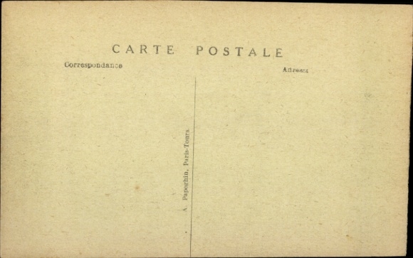 Postcard Paris, Exhibition of Decorative Arts 1925, Pavilion French Asia