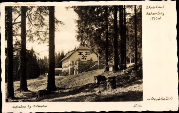 PC Fahrenberg Waldthurn in the Upper Palatinate, shelter