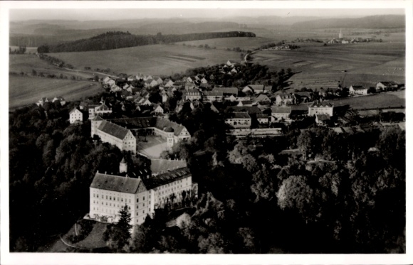 Ak Heiligenberg in Baden, Fliegeraufnahme