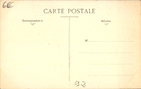 Postcard Grand Montrouge Hauts de Seine, La Mairie