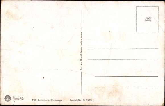 Postcard Deutsche Wehrmacht, pioneers in the construction of a ship bridge