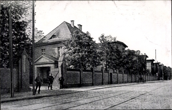 Postcard Poznań Posen, Barracks of the Royal Hunters