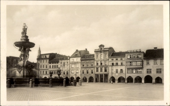 Ak České Budějovice Budweis Südböhmen, Masarykovo nam