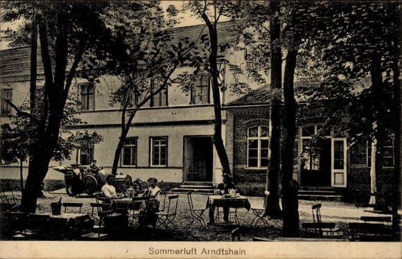 Postcard Kagendorf Neu Kosenow near Anklam, Gasthaus Sommerluft Arndtshain