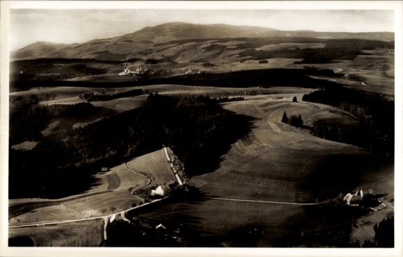 Postcard Neuhäusle Sankt Märgen in the Black Forest, aerial photograph