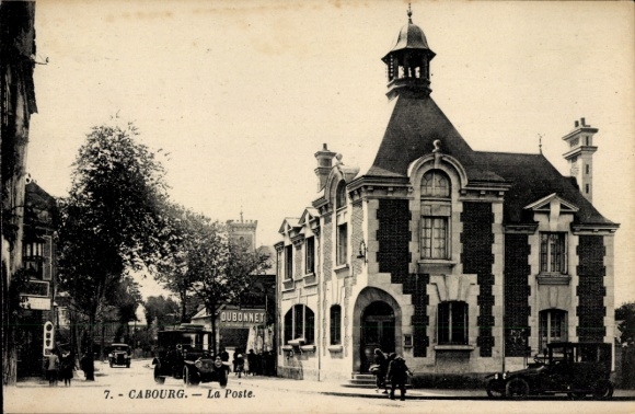 Ak Cabourg Calvados, Post
