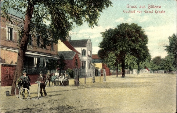Postcard Bötzow Oberkrämer in Brandenburg, inn