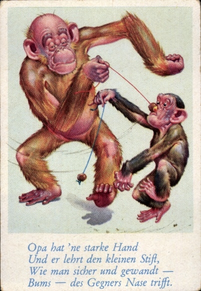 Collector's picture funny pictures No. 38, Orangutan