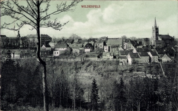 Ak Wildenfels in het Ertsgebergte, algemeen uitzicht