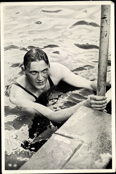 Collection picture Olympia 1936, German swimmer Erwin Sietas
