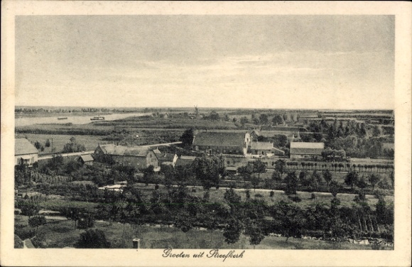 Ak Streefkerk Südholland, Panorama