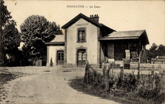 PC Monestier de Clermont Isere, train station