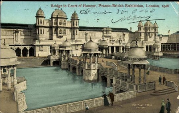Set von 68 Ansichtskarten, London, Französisch - Britische Ausstellung 1908