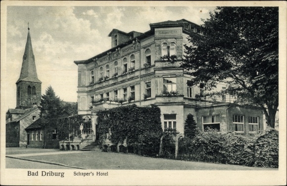 PC Bad Driburg in Westphalia, Schaper&#39;s Hotel