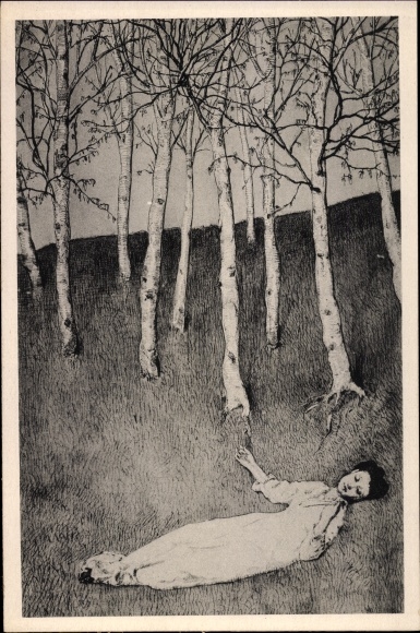 Artist PC Klinger, Max, Spring Beginning, Etched Sketches