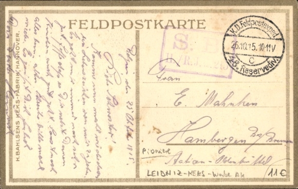 Artist Postcard Georgi, W., Leibniz Biscuit, Advertising, Bahlsens Biscuit Factory Hannover, Pioneers in Bridge Building