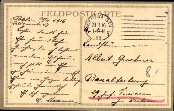 Artist PC Georgi, W., Leibniz biscuit, advertisement, Bahlsen biscuit factory Hanover, pioneers in bridge construction