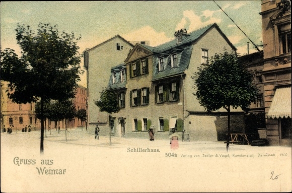 PC Weimar in Thuringia, nice detailed view
