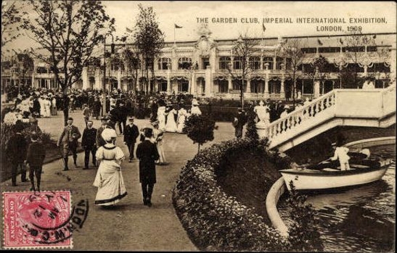 Set von 68 Ansichtskarten, London, Französisch - Britische Ausstellung 1908