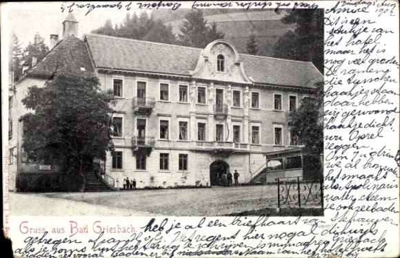 Ak Bad Griesbach im Schwarzwald, Gebäude