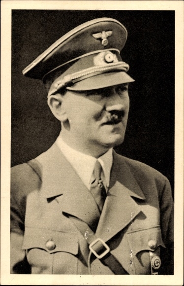 KP Führer i kanclerz Rzeszy Adolf Hitler, portret w mundurze