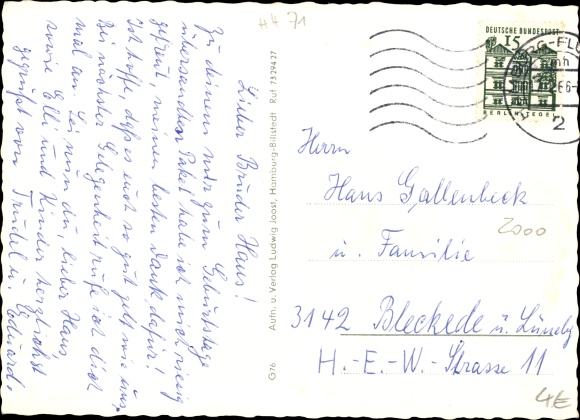 PC Hamburg Wandsbek Bramfeld, village square, church Bramfelder See, settlement Hohnerkamp