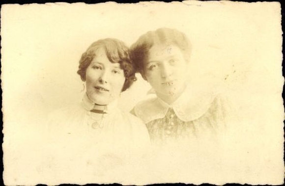 10 alte Ak Frauenportraits, diverse Ansichten