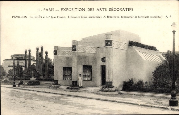 PC Paris, Decorative Arts Expo 1925, Pavilion G. Cres et Cie.
