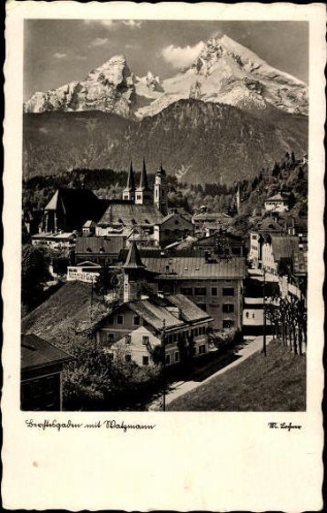 10 old PCs Berchtesgaden, different views