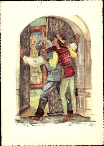 Artist PC Schwarz Torinus, Anna, The Faithful Johannes, Fairy Tales, Brothers Grimm