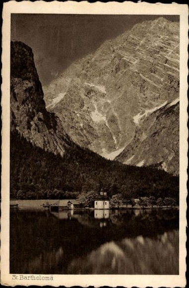 10 alte Ak Berchtesgaden, Königssee, verschiedene Ansichtens