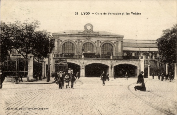 PC Lyon Rhône, Perrache station