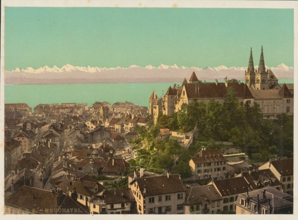 Photo Neuchâtel Neuchâtel city, total view of the city