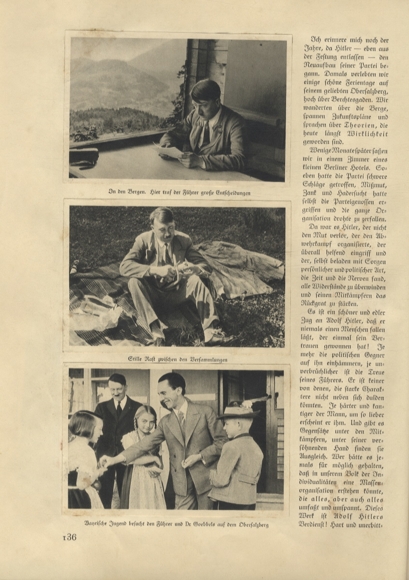Germany awakens collector's picture album Reemtsma cigarettes, Hamburg-Bahrenfeld 1934