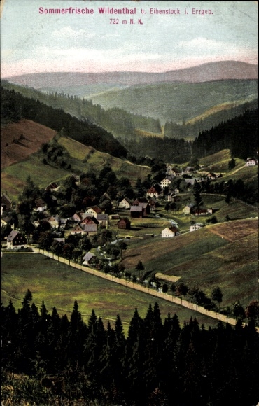 PC Wildenthal Eibenstock Erzgebirge, general view