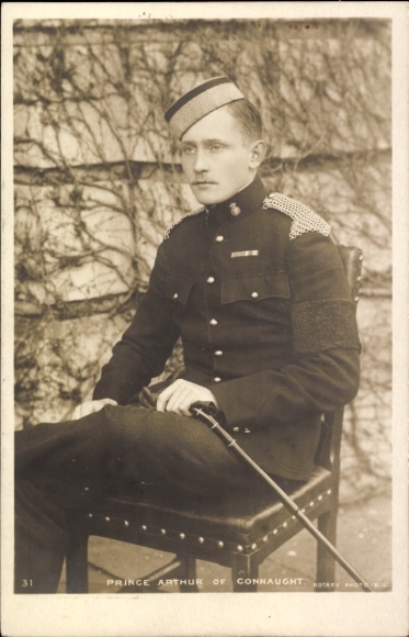 Ak Prince Arthur of Connaught, Portrait