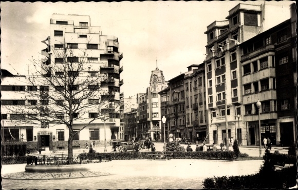 Ak Oviedo Asturië Spanje, Calle de Arguelles