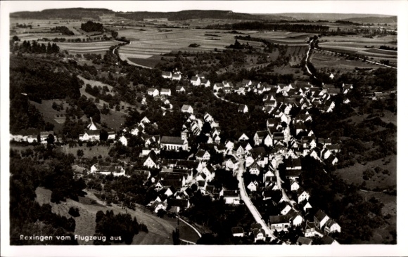 Ak Rexingen Horb am Neckar; Fliegeraufnahme