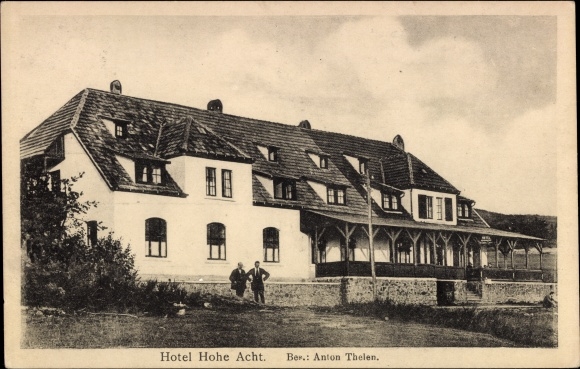 Postcard Adenau in the Eifel, Hotel Hohe Acht