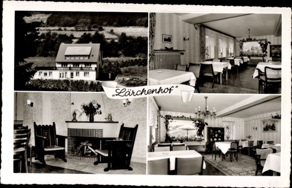 Postcard Willingen in the Upland Hochsauerland Waldeck Hesse, Lärchenhof, Hotel Pension, Interior views, R