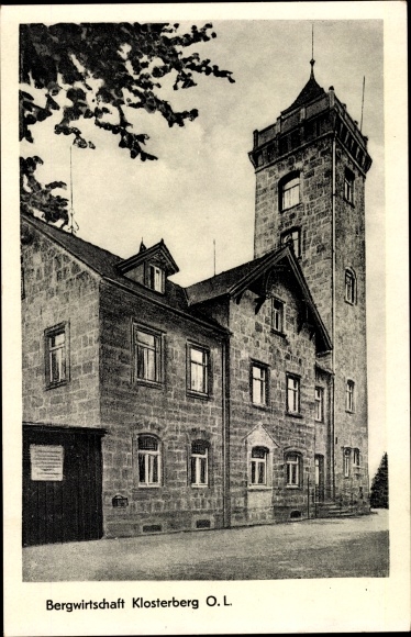 Postcard Demitz Thumitz Oberlausitz Sachsen, Bergwirtschaft Klosterberg
