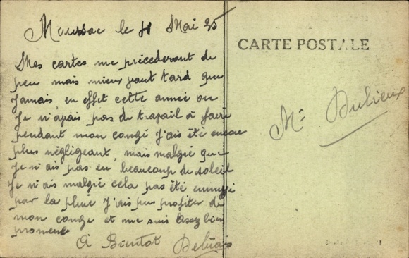Postcard L'Isle Jourdain Vienne, Usine de la Roche de la Soc. des Forces Motrices, ouvrages vus de l'aval